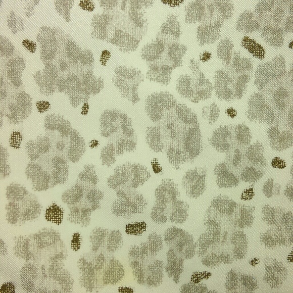 Ann Taylor Loft Neutral print skirt - Picture 2 of 7